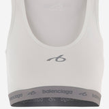 TOP ELASTICIZZATO IN NYLON A0023Q TUVN79000 BALENCIAGA 