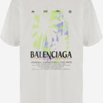 T-SHIRT THE WINDOW IN COTONE A00497 TUV079000 BALENCIAGA 