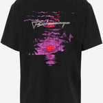 T-SHIRT IN COTONE CON LOGO A00497 TUVO91000 BALENCIAGA 