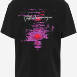 T-SHIRT IN COTONE CON LOGO A00497 TUVO91000 BALENCIAGA 