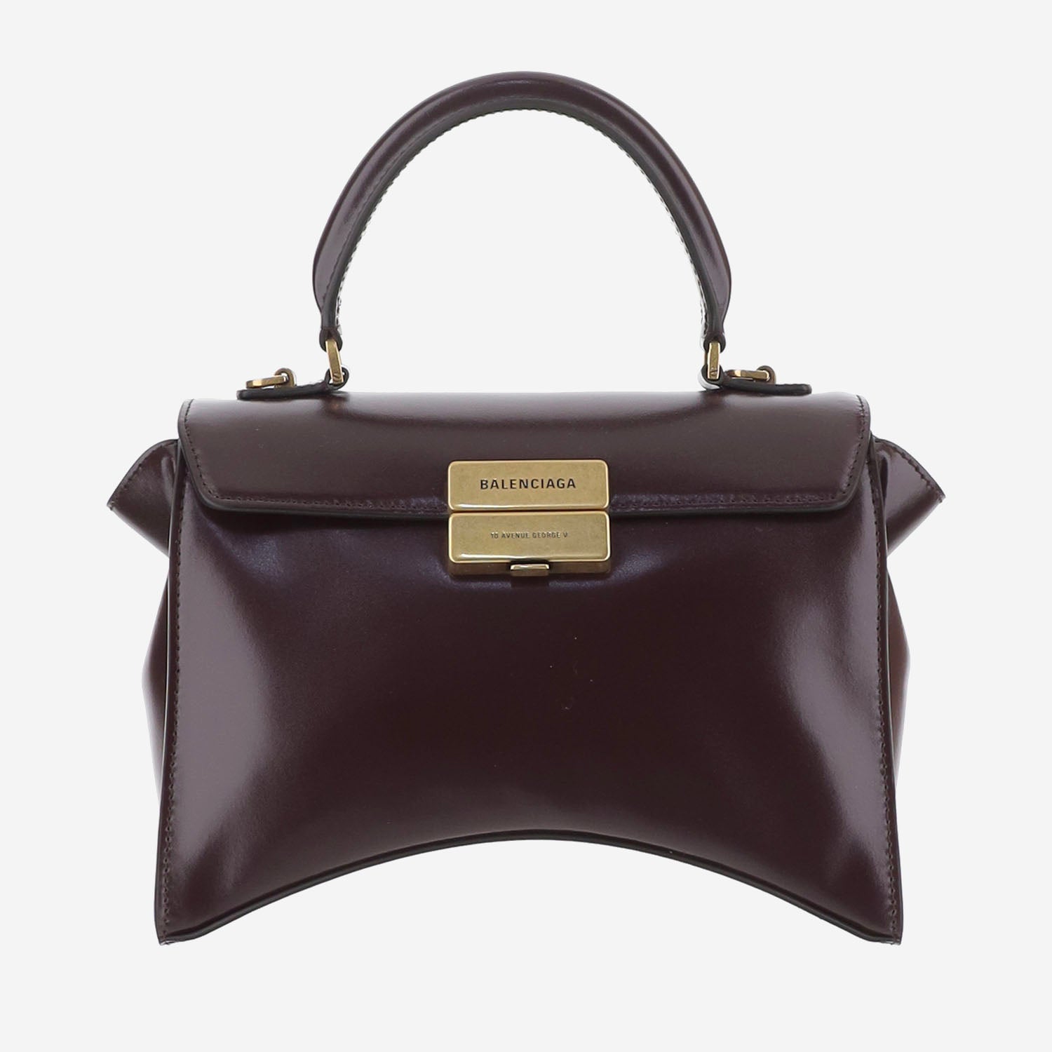 BORSA Hourglass Avenue Piccola in pelle A007IH 2ACT26134 BALENCIAGA 
