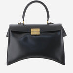 BORSA HOURGLASS AVENUE MEDIA IN PELLE A007II 2ACT21000 BALENCIAGA 