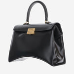 BORSA HOURGLASS AVENUE MEDIA IN PELLE A007II 2ACT21000 BALENCIAGA 