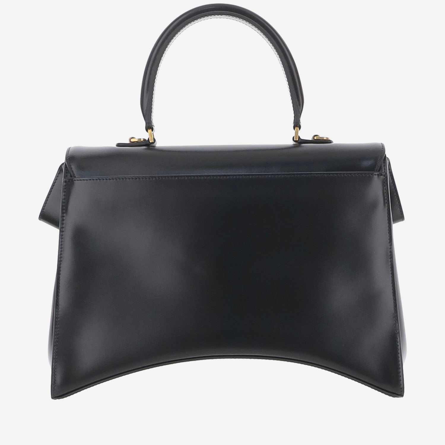 BORSA HOURGLASS AVENUE MEDIA IN PELLE A007II 2ACT21000 BALENCIAGA 