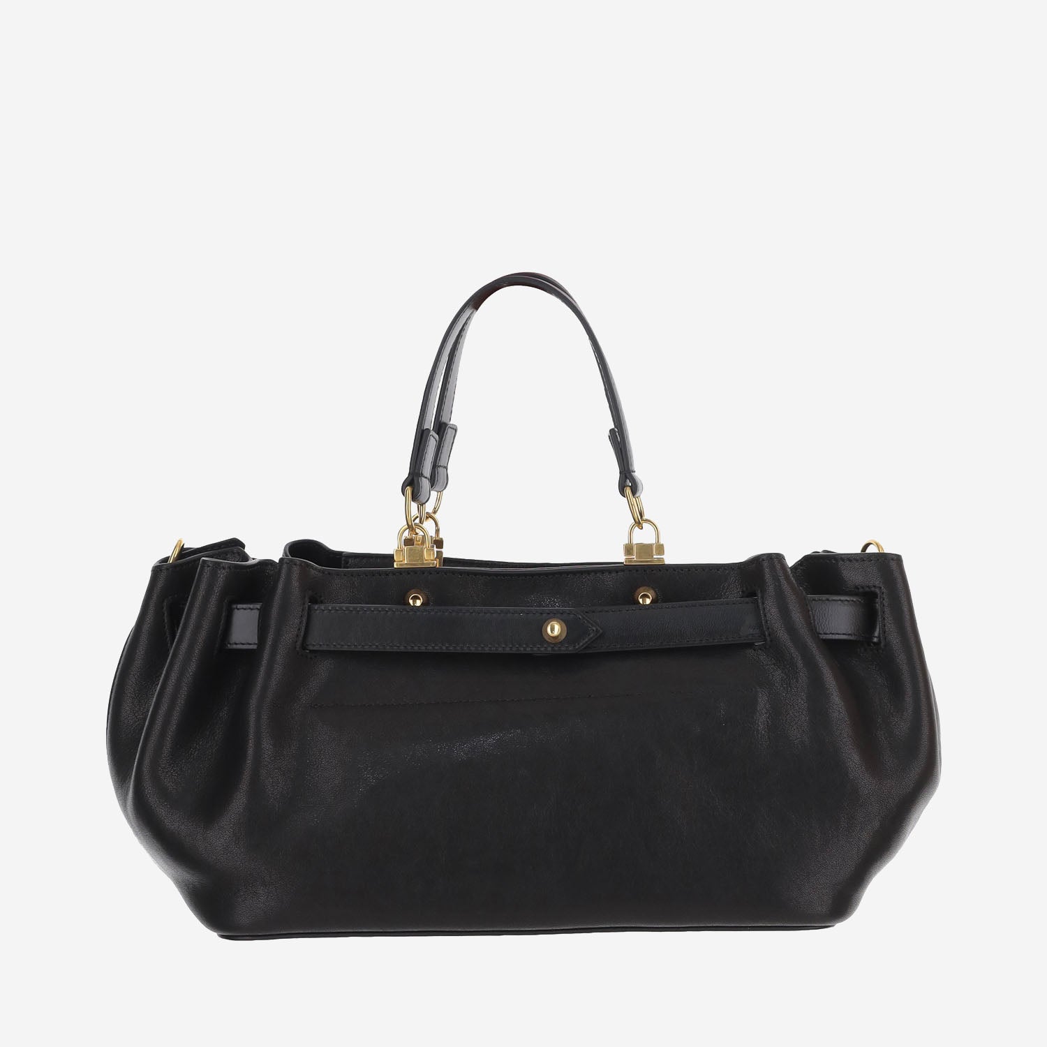 BORSA CARRYALL IN PELLE CON LOGO A007J4 2ACT41000 BALENCIAGA 