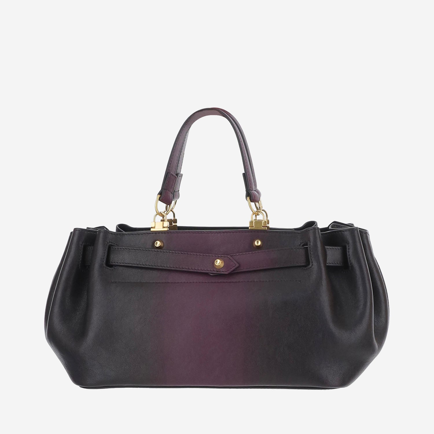 Borsa Tote Fan in pelle A007J4 2ACUD5361 BALENCIAGA 