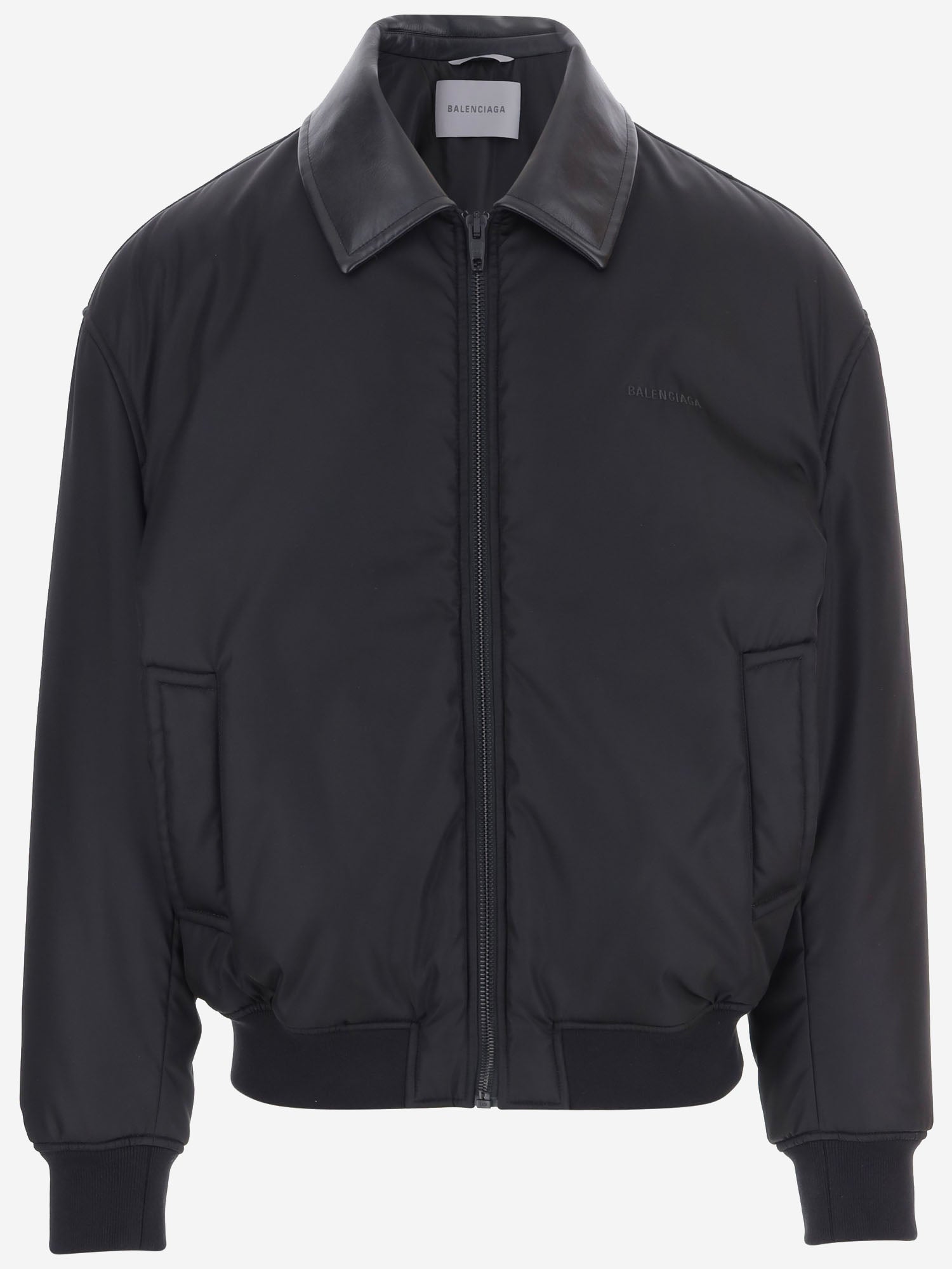 GIUBBOTTO IN NYLON CON LOGO A009J9 TU0211000 BALENCIAGA 
