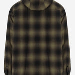 CAMICIA OVERSIZE IN MISTO LANA CON CAPUCCIO A009KA TVT042863 BALENCIAGA 