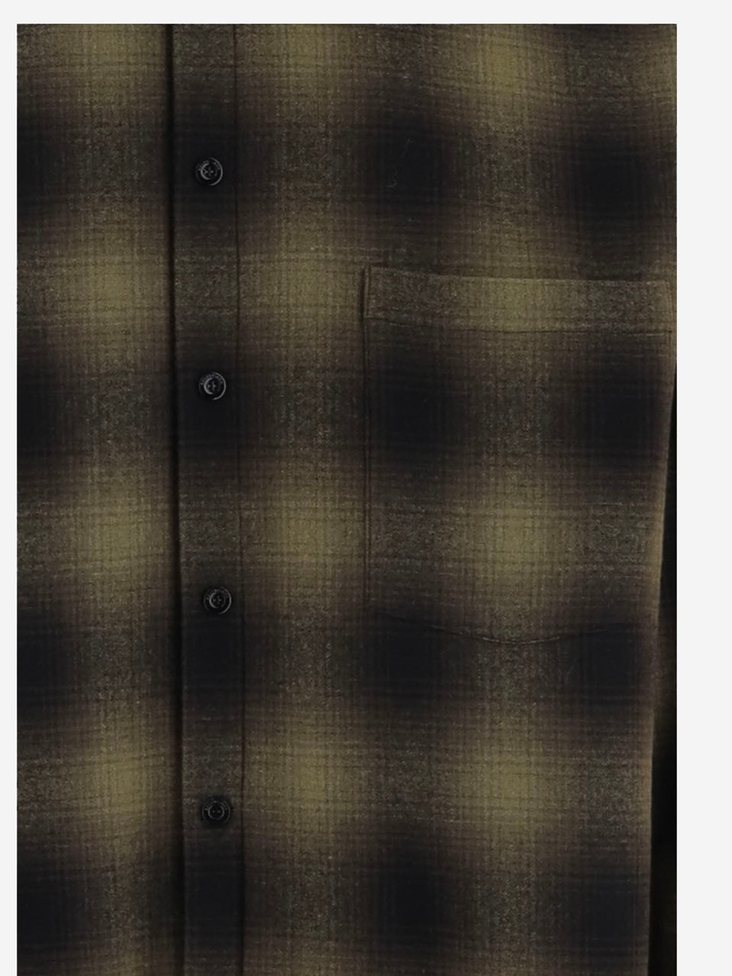 CAMICIA OVERSIZE IN MISTO LANA CON CAPUCCIO A009KA TVT042863 BALENCIAGA 