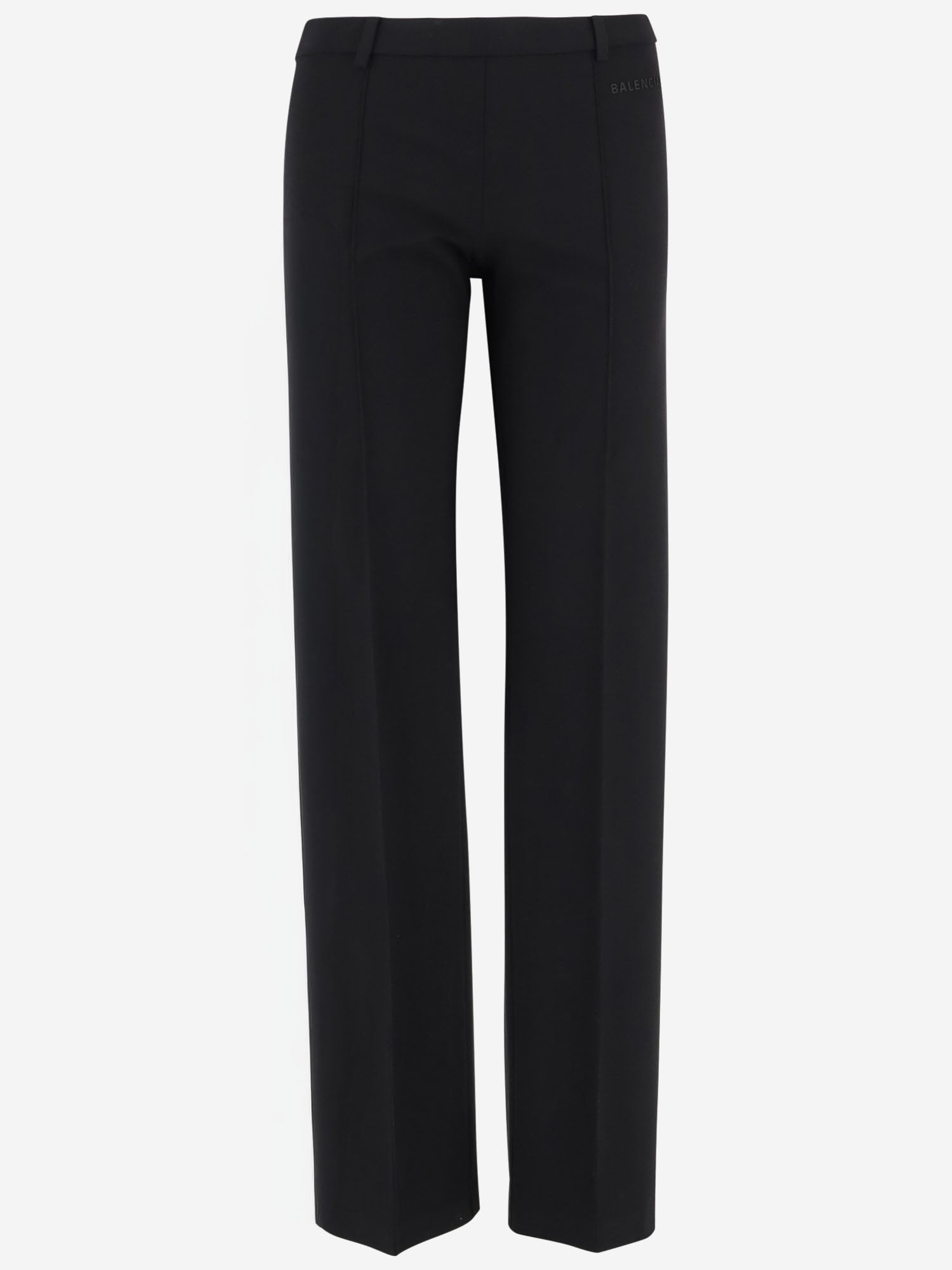 PANTALONI IN MISTO COTONE STRETCH A009LE TVO201000 BALENCIAGA 