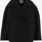 CAPPOTTO COCOON CORTO IN MISTO LANA A009LUT UU371000 BALENCIAGA 