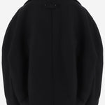 CAPPOTTO COCOON CORTO IN MISTO LANA A009LUT UU371000 BALENCIAGA 