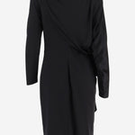 ABITO IN SETA CON FIOCCO IN VELLUTO DR0000000151 0PA BALMAIN 