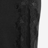 GONNA MIDI IN MAGLIA E PIZZO SK0000000082 0PA BALMAIN 