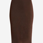 GONNA MIDI IN MAGLIA E PIZZO SK0000000082 A91 BALMAIN 