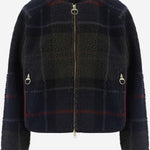 GIUBBOTTO IN NYLON CON MOTIVO CHECK LFL0090 TN43 BARBOUR 
