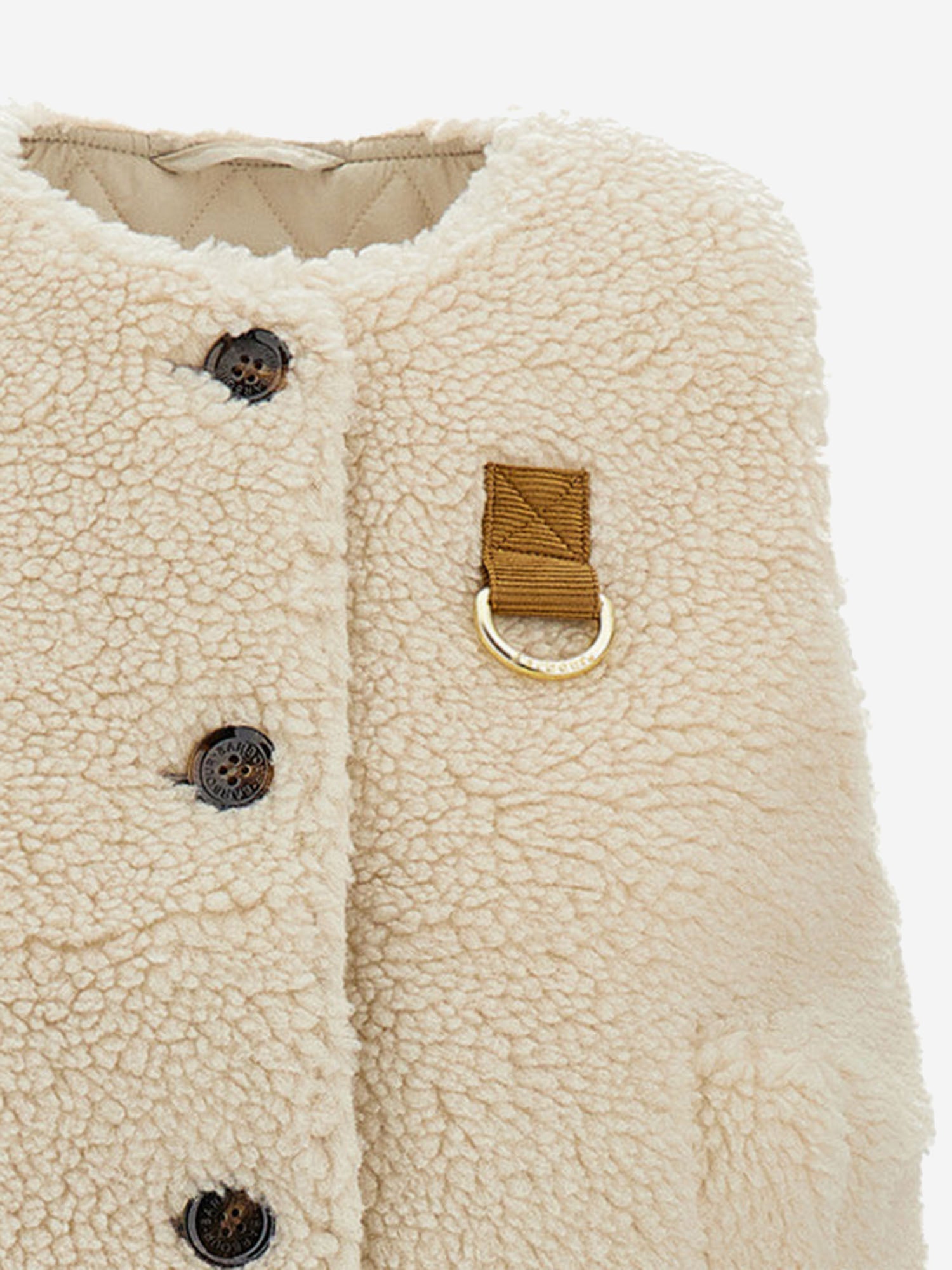 GILET IN NYLON EFFETTO PELLICCIA LGI0228 CR11 BARBOUR 