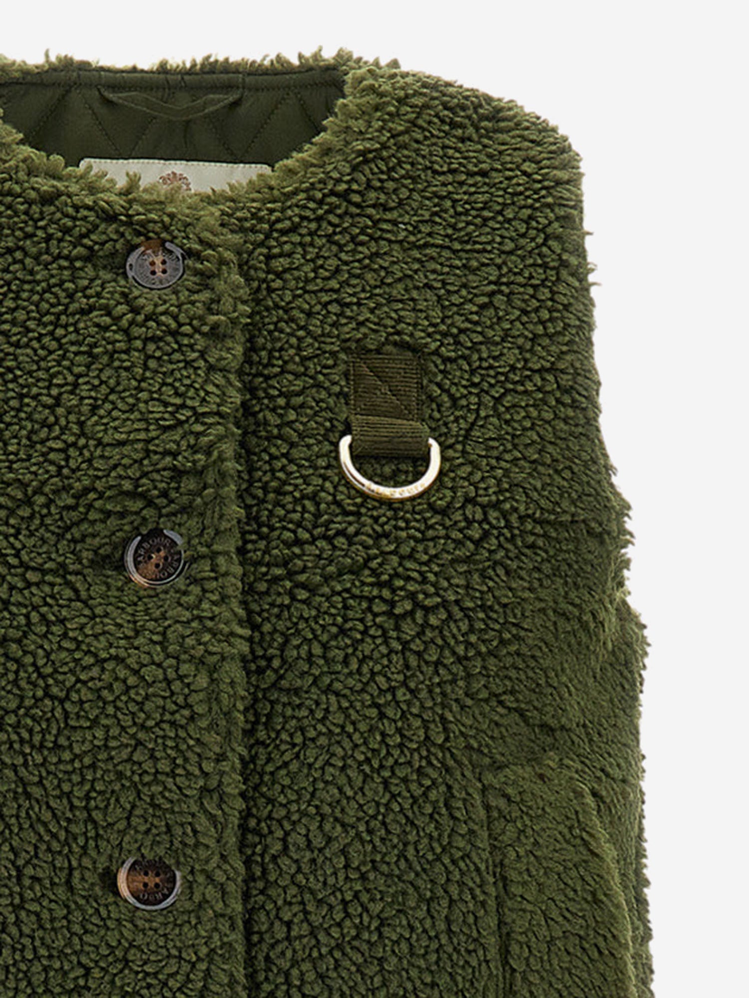 GILET IN NYLON EFFETTO PELLICCIA LGI0228 OL51 BARBOUR 