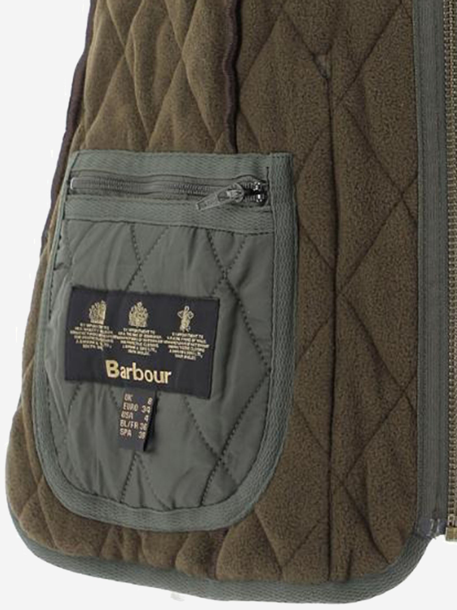 GILET TRAPUNTATO REVERSIBILE BETTY LLI0003 OL71 BARBOUR 