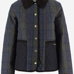 GIUBBOTTO IN NYLON TRAPUNTATO CON MOTIVO CHECK LQU1932 TN11 BARBOUR 
