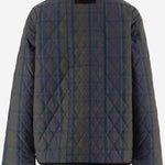 GIUBBOTTO IN NYLON TRAPUNTATO CON MOTIVO CHECK LQU1932 TN11 BARBOUR 