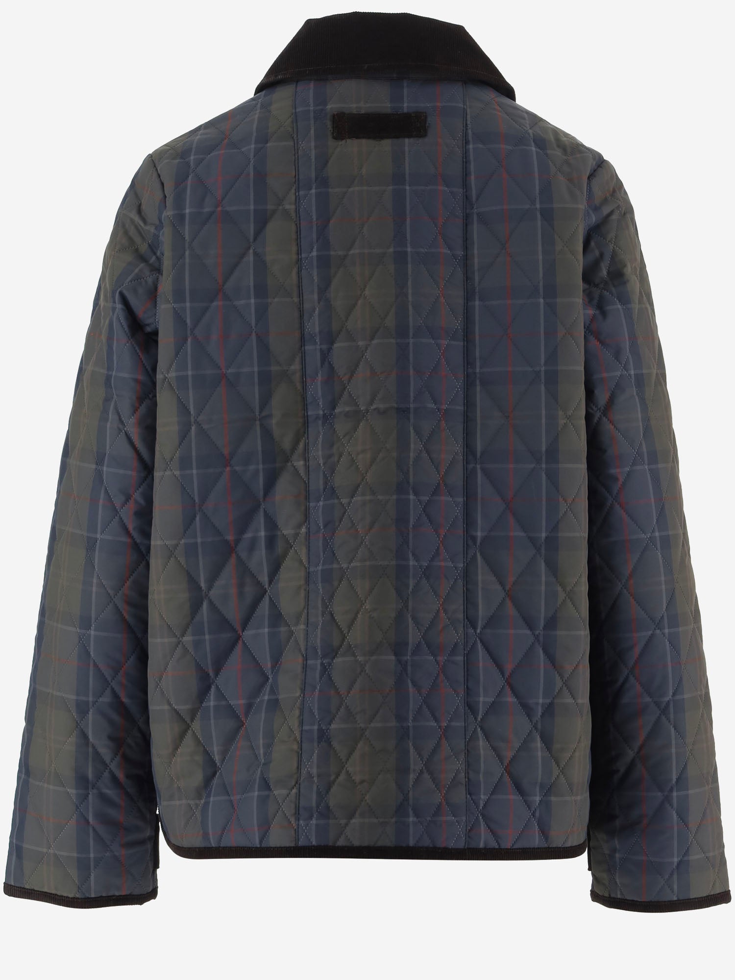 GIUBBOTTO IN NYLON TRAPUNTATO CON MOTIVO CHECK LQU1932 TN11 BARBOUR 