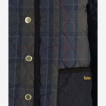 GIUBBOTTO IN NYLON TRAPUNTATO CON MOTIVO CHECK LQU1932 TN11 BARBOUR 