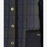 GIUBBOTTO IN NYLON TRAPUNTATO CON MOTIVO CHECK LQU1932 TN11 BARBOUR 