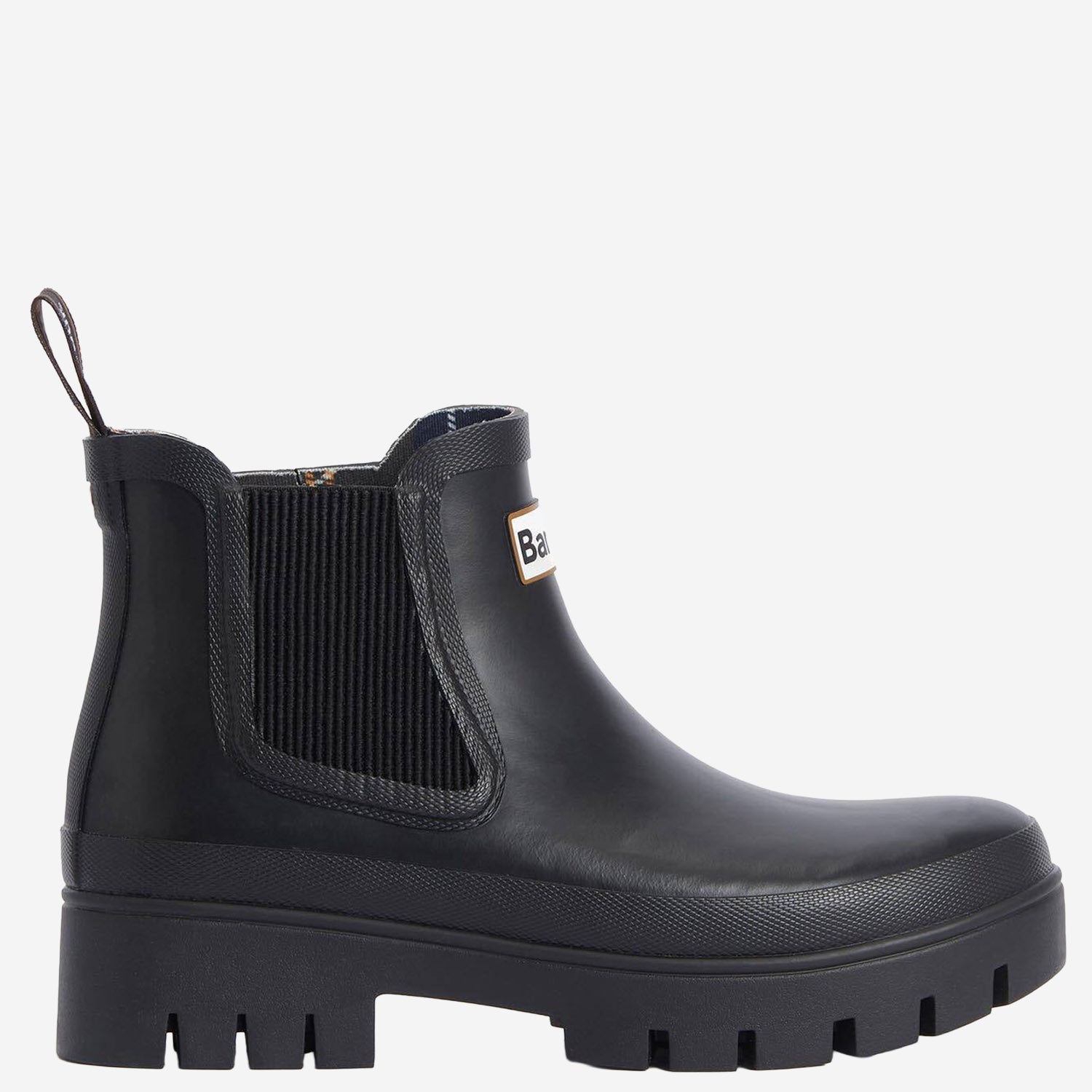 STIVALETTI HALTON IN GOMMA LRF0100 BK11 BARBOUR 