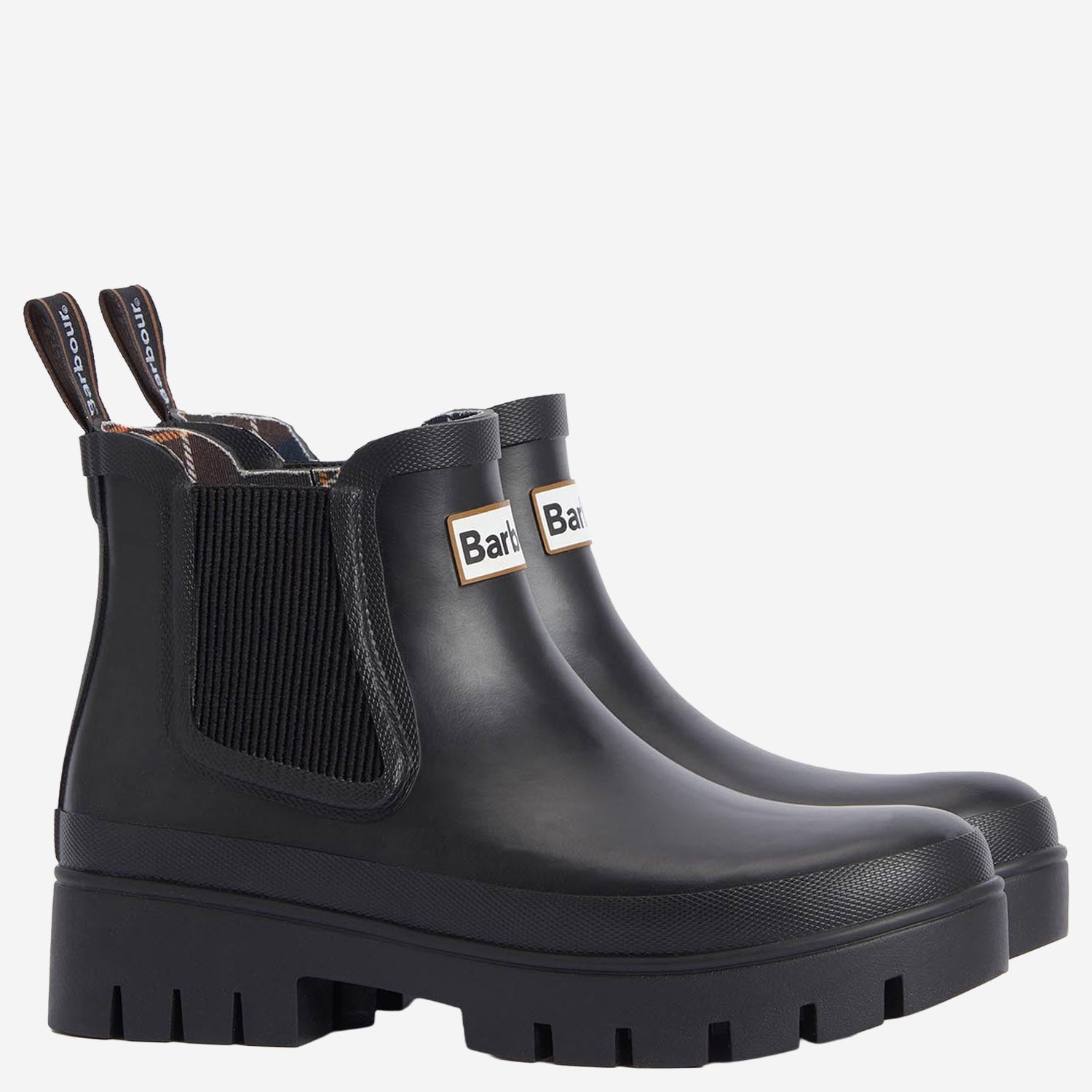 STIVALETTI HALTON IN GOMMA LRF0100 BK11 BARBOUR 