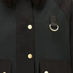 GIACCA REIGHTON WAX IN COTONE LWX1397 SG51 BARBOUR 