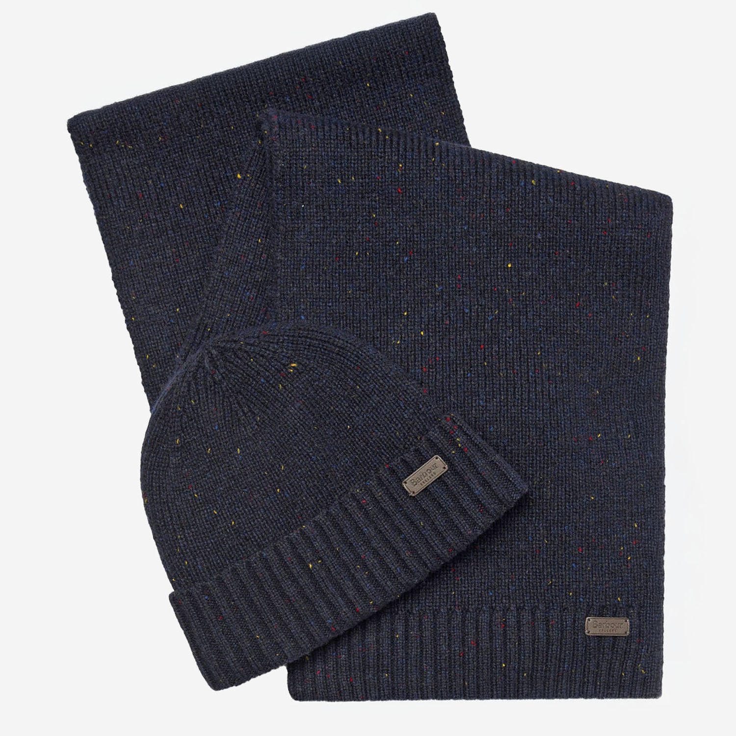 SET REGALO DI BERRETTO E SCIARPA CARLTON FLECK MGS0047 NY31 BARBOUR 