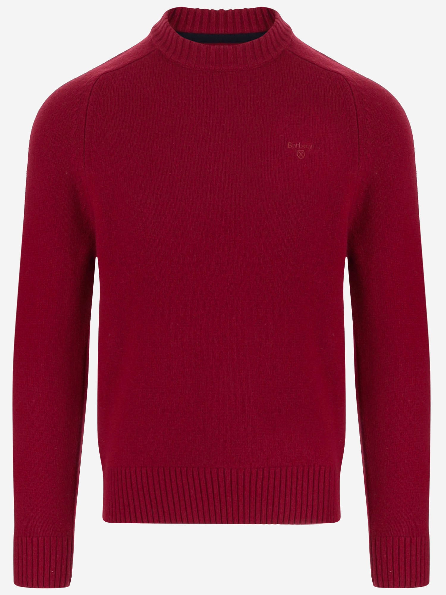 MAGLIONE IN LANA GIROCOLLO MKN1773 RE32 BARBOUR 