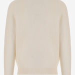 MAGLIONE IN LANA GIROCOLLO MKN1773 WH52 BARBOUR 