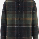 CAMICIA IN MISTO LANA CON MOTIVO CHECK MOS0511 TN11 BARBOUR 