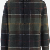 CAMICIA IN MISTO LANA CON MOTIVO CHECK MOS0511 TN11 BARBOUR 