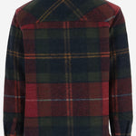 CAMICIA IN MISTO LANA CON MOTIVO CHECK MOS0511 TN69 BARBOUR 