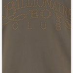 FELPA IN COTONE CON LOGO APPLICATO BBCR26211 KHAKI BILLIONAIRE BOYS CLUB 