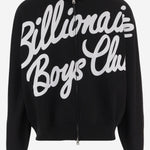 FELPA IN COTONE CON LOGO BBZT26220 BLACK BILLIONAIRE BOYS CLUB 
