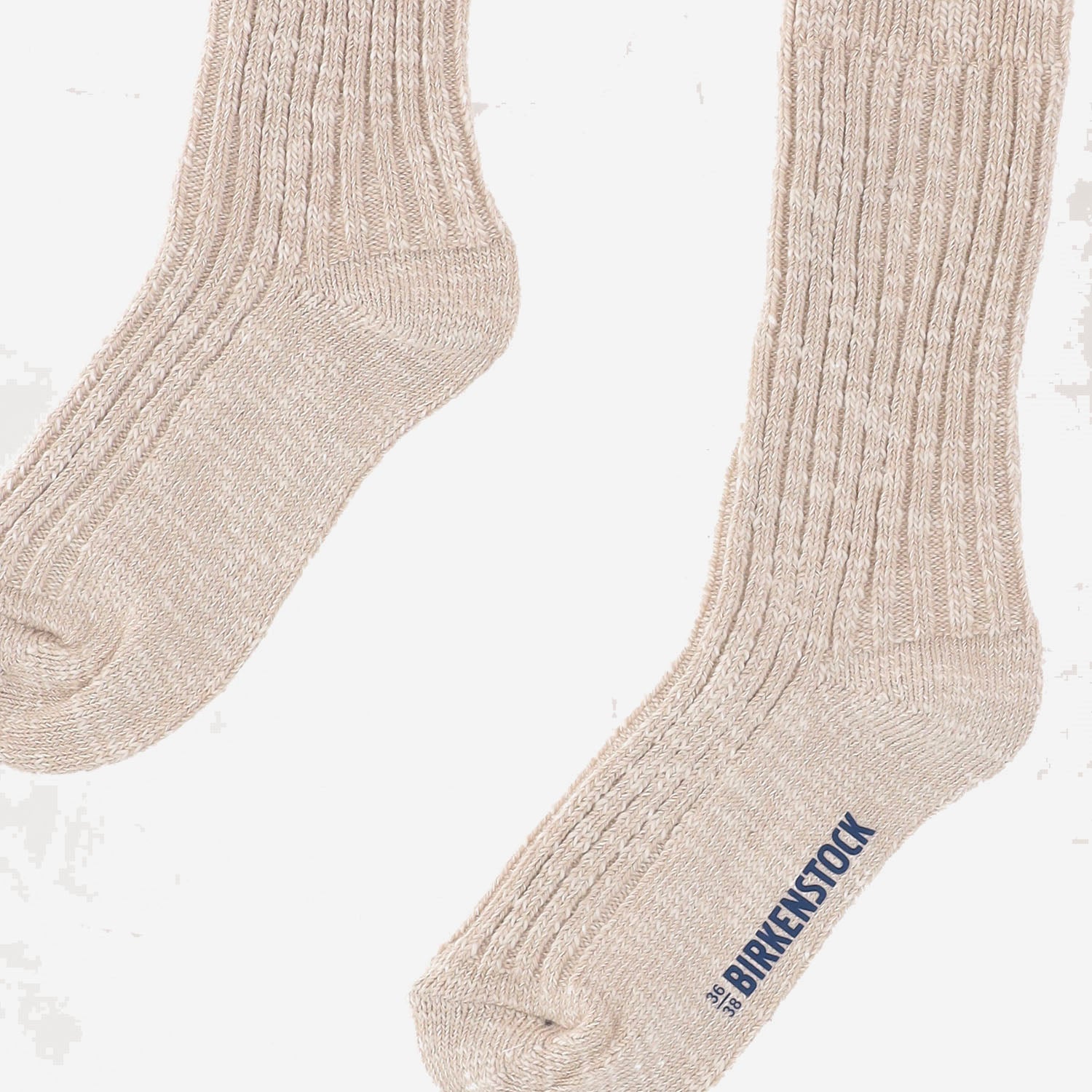 CALZINI IN MISTO COTONE STRETCH 1008033 BEIGEWHITE BIRKENSTOCK 