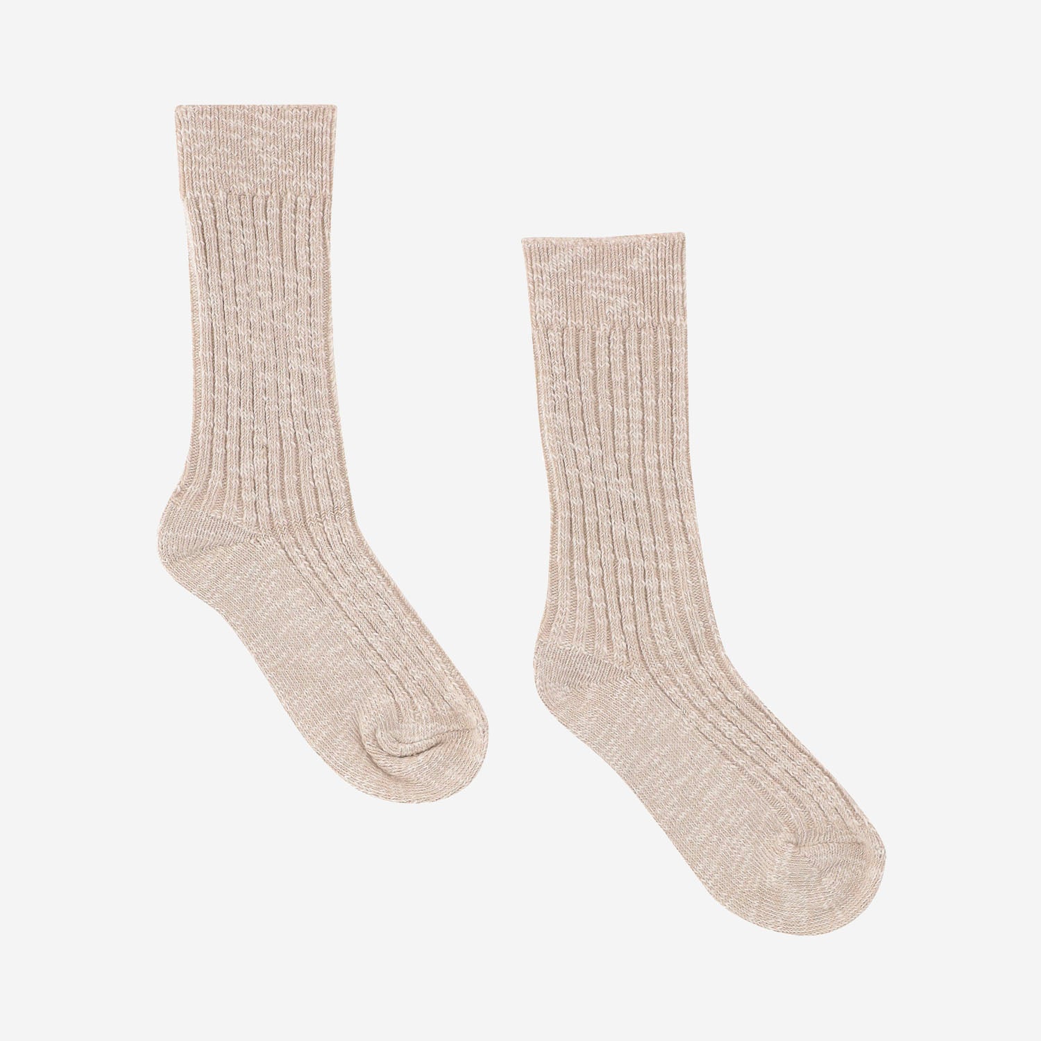 CALZINI IN MISTO COTONE STRETCH 1008033 BEIGEWHITE BIRKENSTOCK 