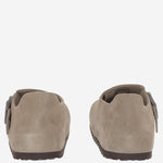 MULES LONDON IN PELLE SCAMOSCIATA 1010504 TAUPE BIRKENSTOCK 
