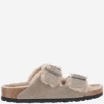 SANDALI ARIZONA IN PELLE SCAMOSCIATA 1028293 TAUPE BIRKENSTOCK 