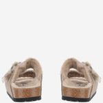 SANDALI ARIZONA IN PELLE SCAMOSCIATA 1028293 TAUPE BIRKENSTOCK 