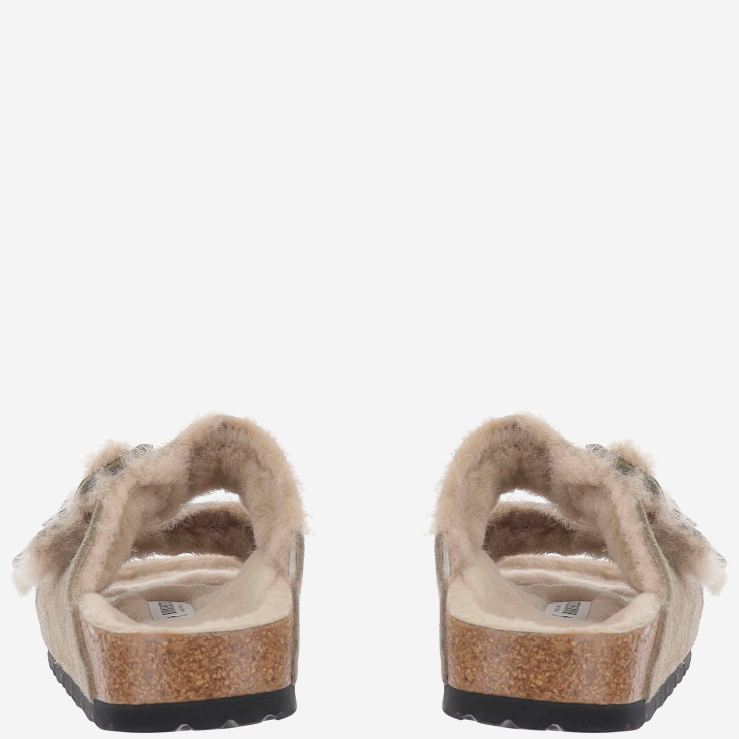 SANDALI ARIZONA IN PELLE SCAMOSCIATA 1028293 TAUPE BIRKENSTOCK 