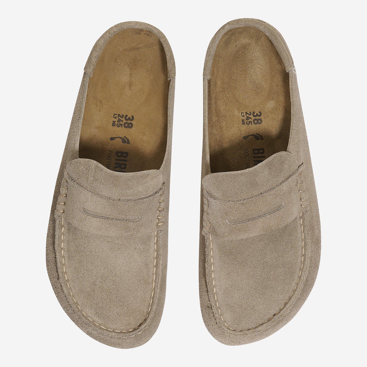 MOCASSINI NAPLES WRAPPED 1029710 TAUPE BIRKENSTOCK 