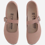 BALLERINE SANTA CLARITA IN PELLE 1031550 PINKCLAY BIRKENSTOCK 