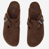 SABOT BOSTON IN PELLE SCAMOSCIATA 1031637 CARAFETONAL BIRKENSTOCK 