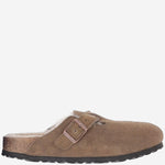 SABOT BOSTON IN PELLE SCAMOSCIATA 1032432 DARKTEA BIRKENSTOCK 
