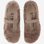 BALLERINE SANTA CLARITA IN PELLE 1032639 GRAYTAUPE BIRKENSTOCK 
